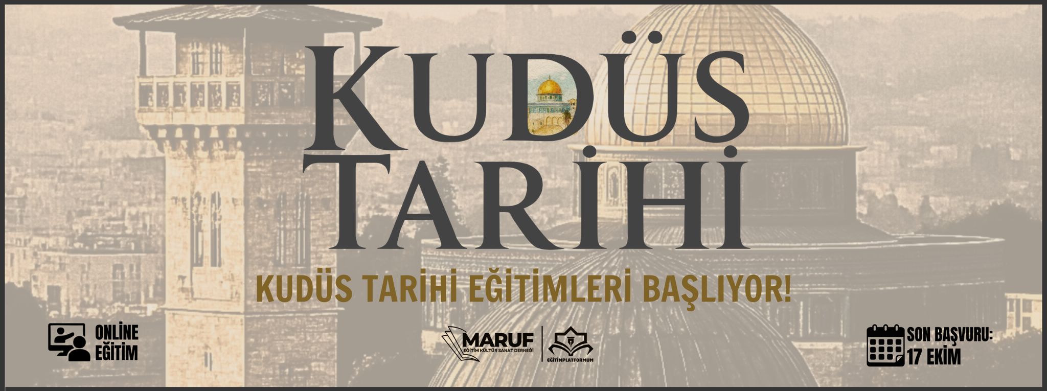 Kudüs Tarihi Başvuruları Devam Ediyor!